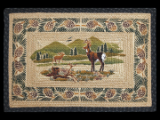 Braided Rug White Tail Deer Rectangle