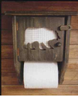 Toilet Paper Holder- Bear