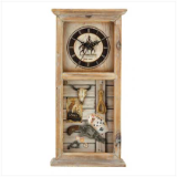 Western Memorabilia Cowboy Clock