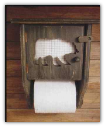 Toilet Paper Holder- Bear