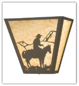 Cowboy Wall Sconce