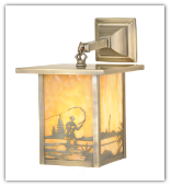 Fly Fishing Wall Sconce