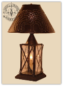 Ladies Rustic Table Lamp