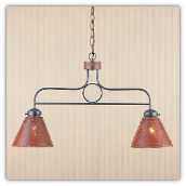 Franklin Hanging Light with Chisel Design